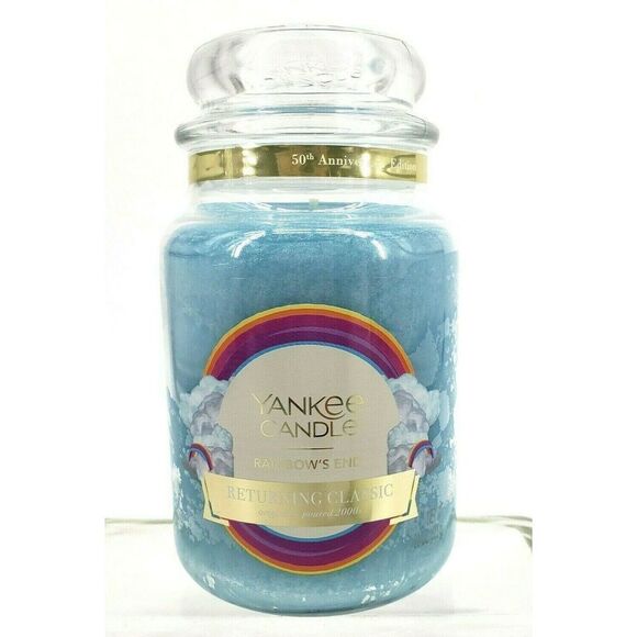 Yankee Candle RAINBOW'S END Candle 50 Anniversary - Picture 1 of 7
